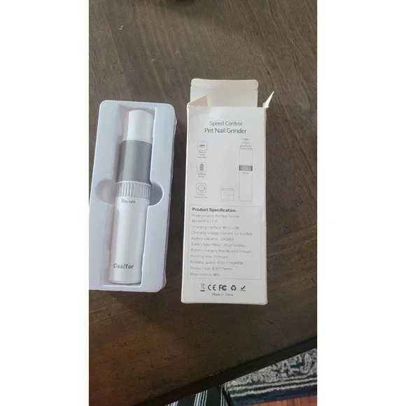 Casifor Speed Control Pet Nail Grinder Model PFS-111P Dog Nail Cutter - Picture 2 of 9